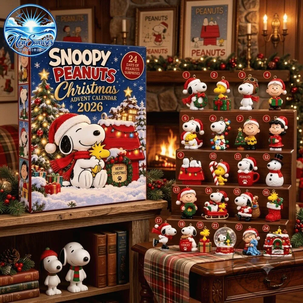 Snoopy Peanuts Christmas Advent Calendar 2026 Special