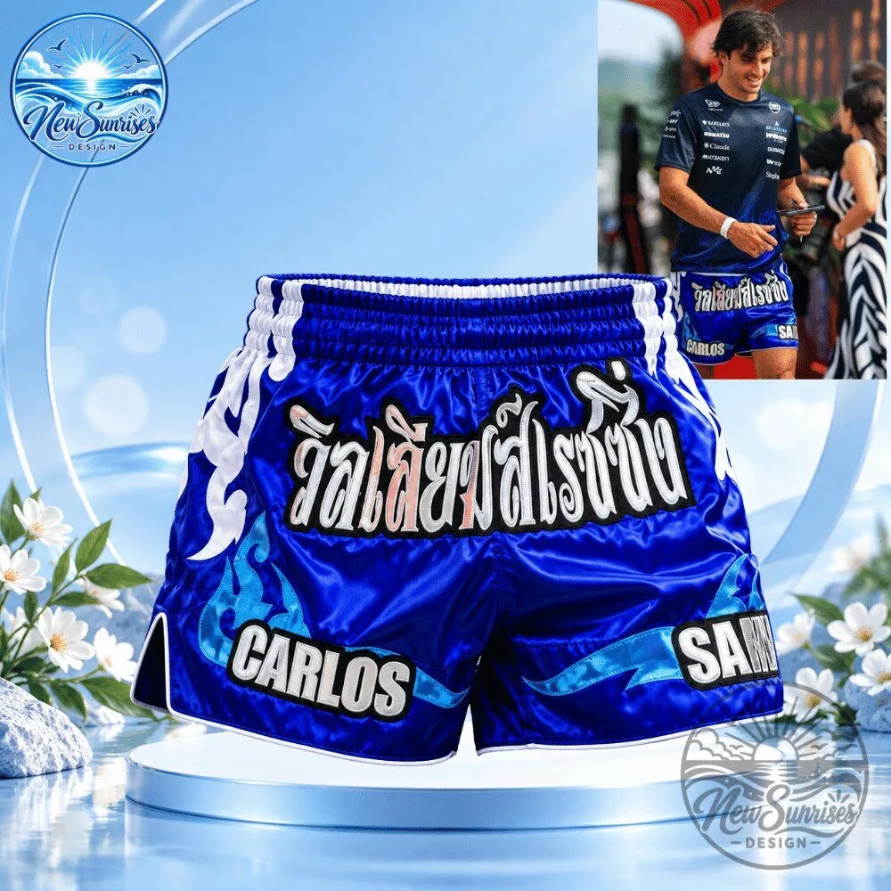 Carlos Sainz Jr. Muay Thai Shorts 2026