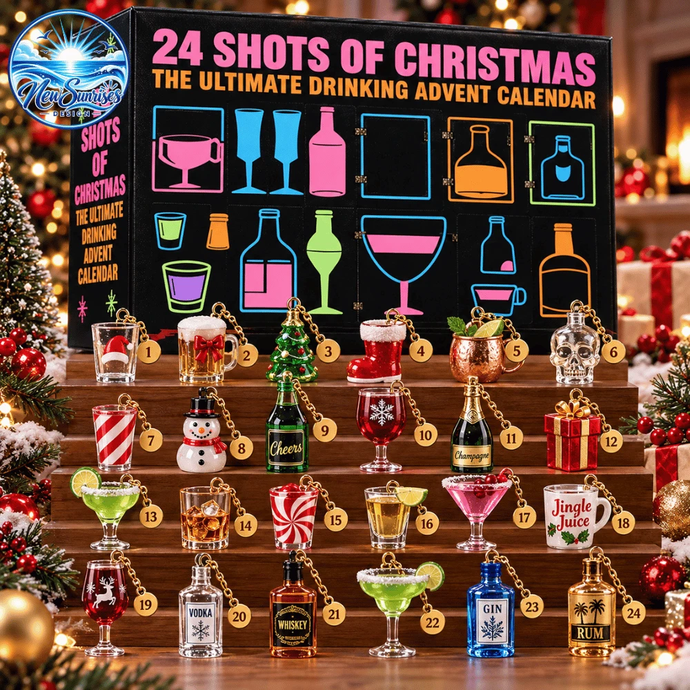 24 Shots of Christmas - The Ultimate Drinking Advent Calendar 2026 Special