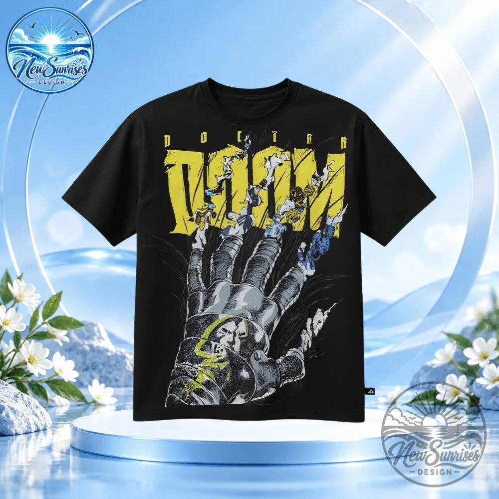 Adidas x Marvel Dr Doom Graphic T Shirt