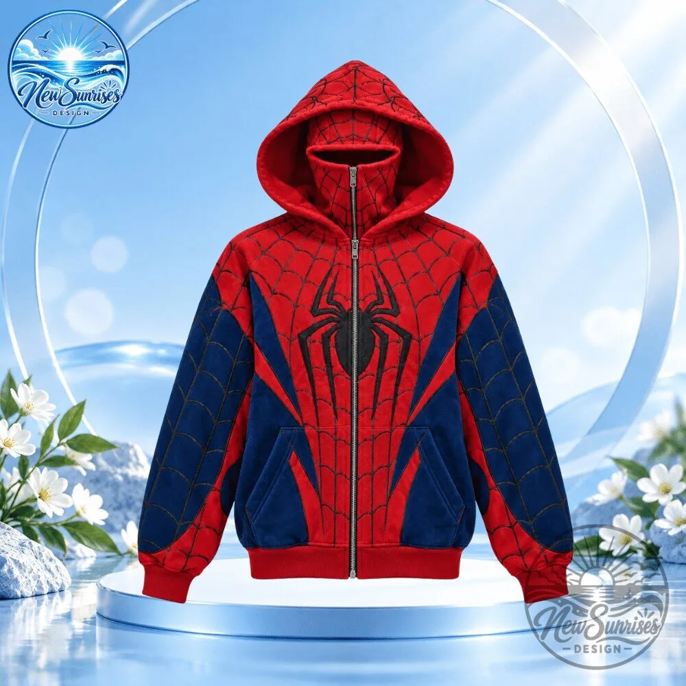 Marvel Spider-Man Cosplay Zip-Up Hoodie 2026 Special