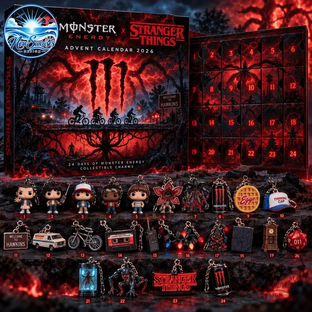 Monster Energy x Stranger Things Advent Calendar 2026 Special